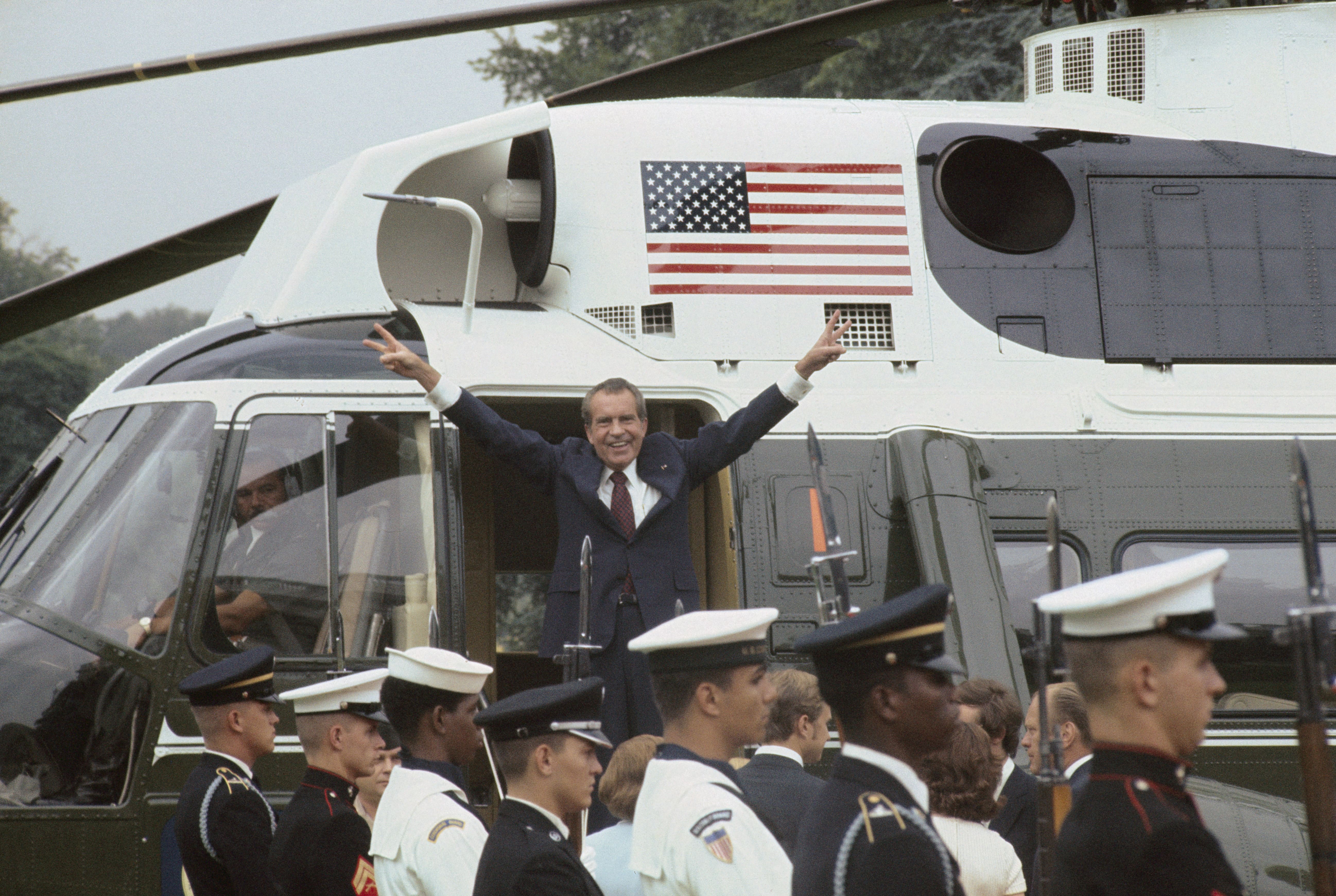 Richard Nixon’s farewell, August 9, 1974